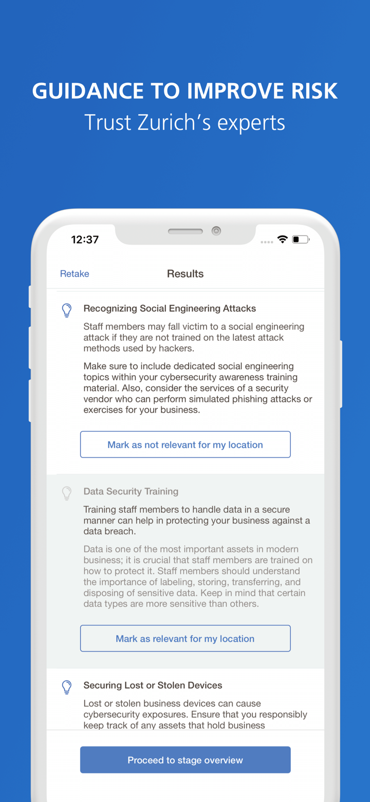 Zurich Risk Advisor screenshot 4