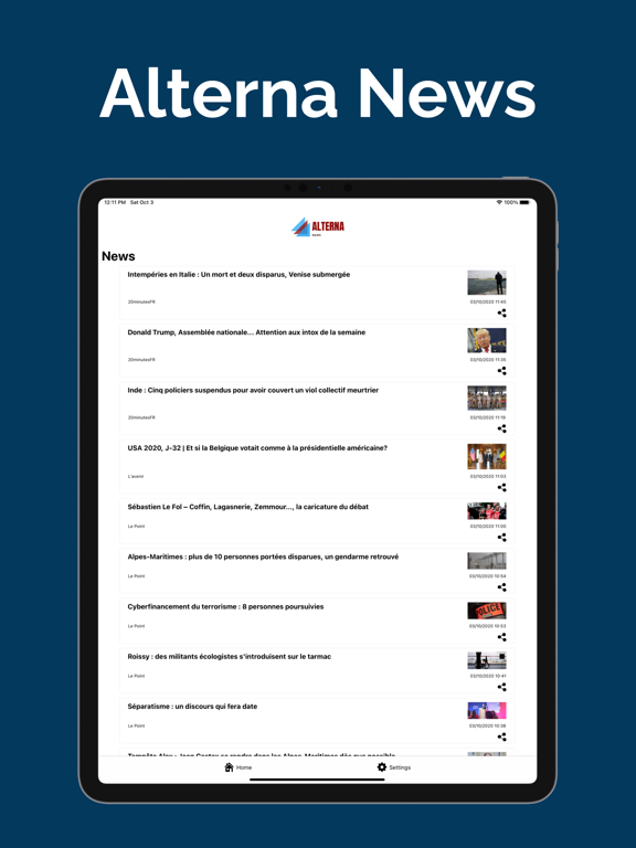 Screenshot #4 pour Alterna News
