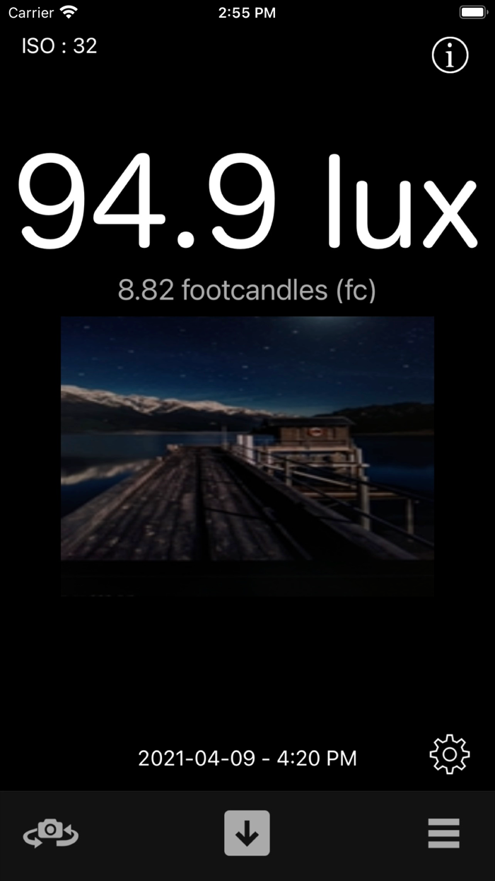 Light Meter - Brightness Calc