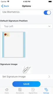 How to cancel & delete personal signer mobile 3