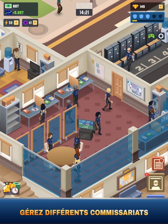 Screenshot #5 pour Idle Police Tycoon - Cops Game