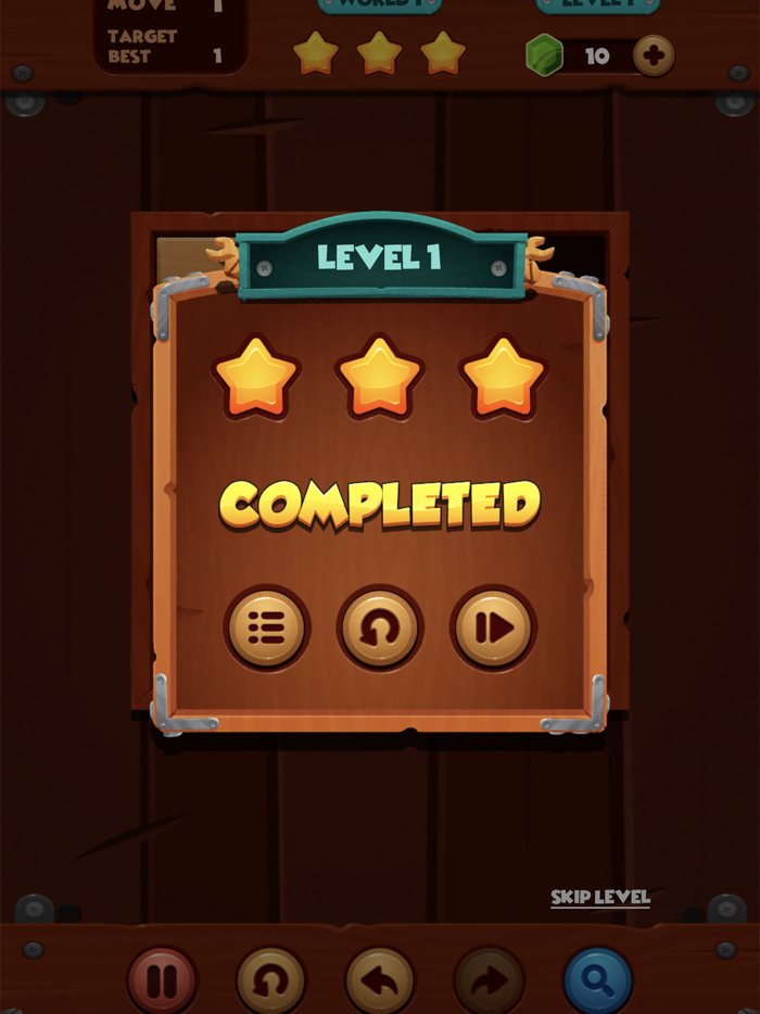 Unroll Ball Slide Puzzle