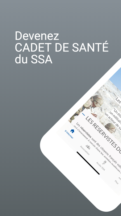 Cadets de santé du SSA Screenshot