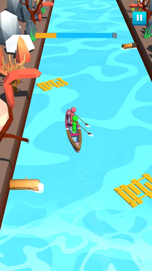 Canoe Boat Rush - 1.0 - (iOS)