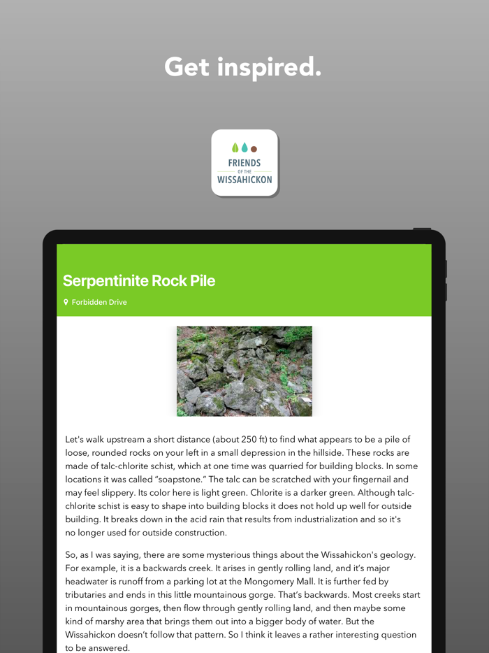 Wissahickon Valley Park Map