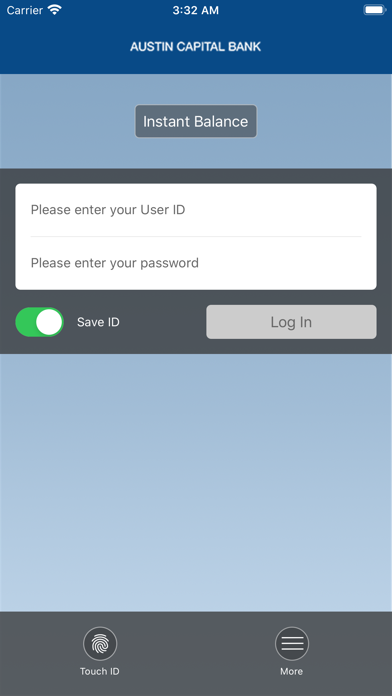 Austin Capital Bank Screenshot
