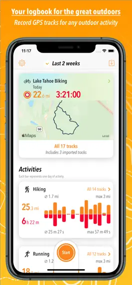 Game screenshot Trails · Outdoor GPS Logbook apk