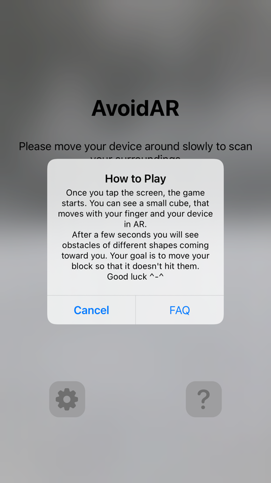 #3. AvoidAR (iOS) Podle: Henrik Storch