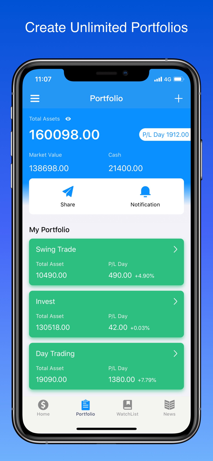 Stock Market Simulator Live