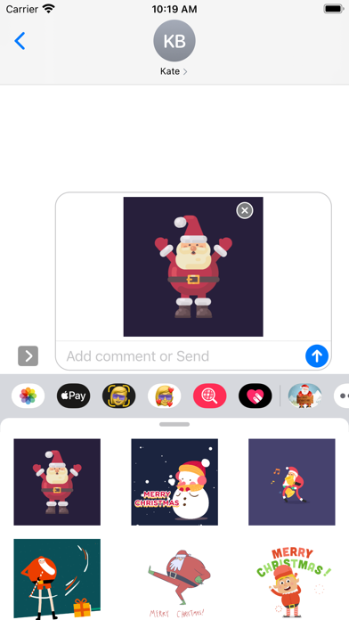 Merry Christmas & New Year GIF Screenshot