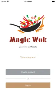magic wok berkhamsted iphone screenshot 4