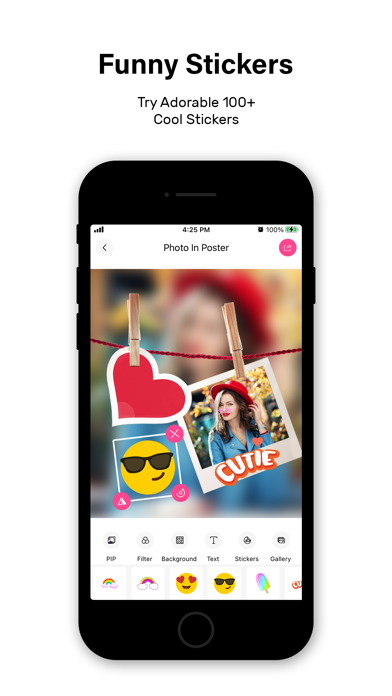 Photo In Poster Collage Editor Screenshot