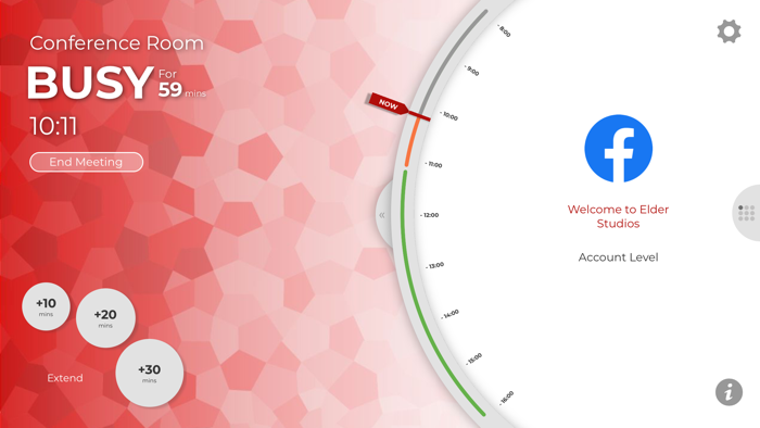 Clearooms Room Display