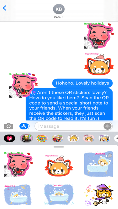 MomentSQ™ Aggretsuko Holidays Screenshot 2 - AppWisp.com MomentSQ™ Aggretsuko Holidays Screenshot 2 - AppWisp.com