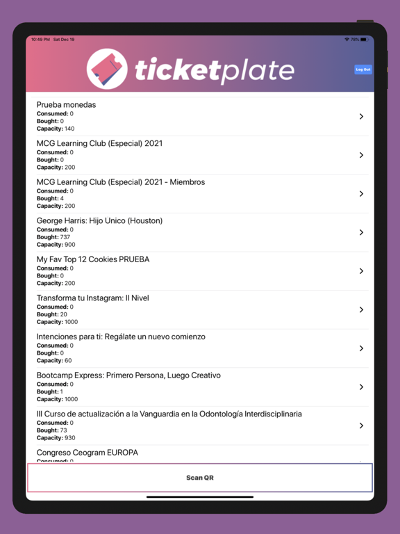 Screenshot #6 pour Ticketplate - Ticket Scanner