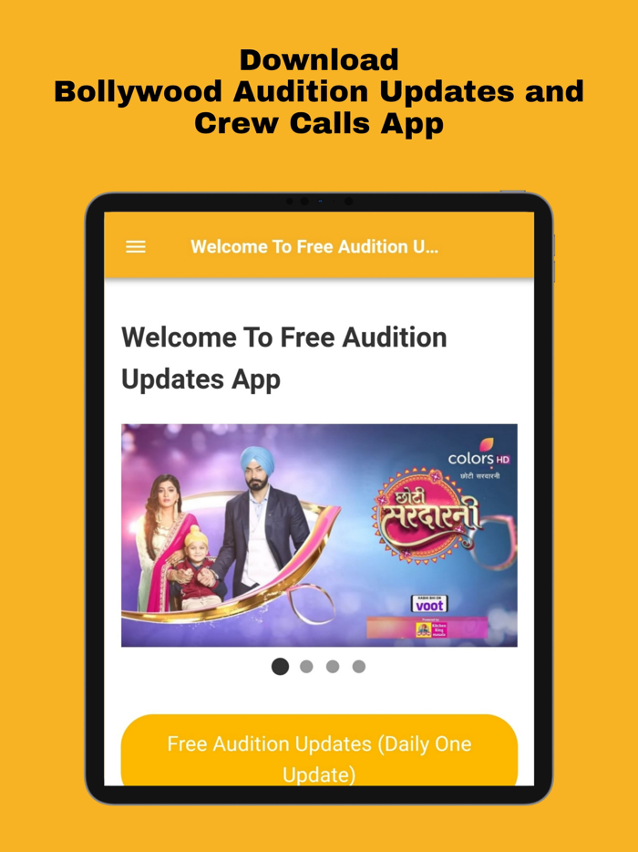 Bollywood Audition Updates