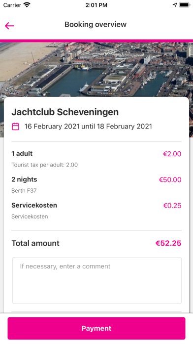 Blue Water App Screenshot