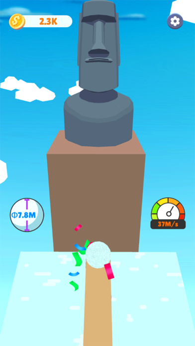 Snowball Roller Screenshot