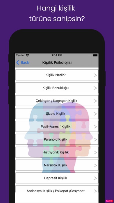 Psikoloji Rehberi Screenshot