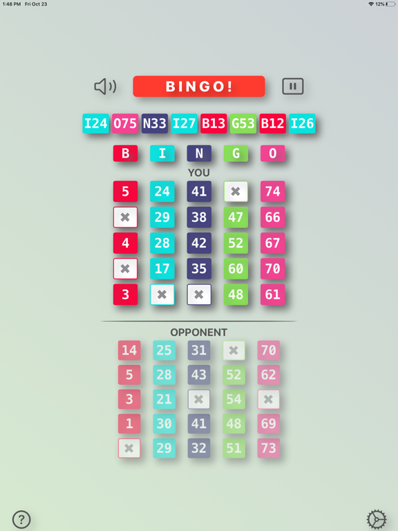 Scramble Bingo screenshot 2