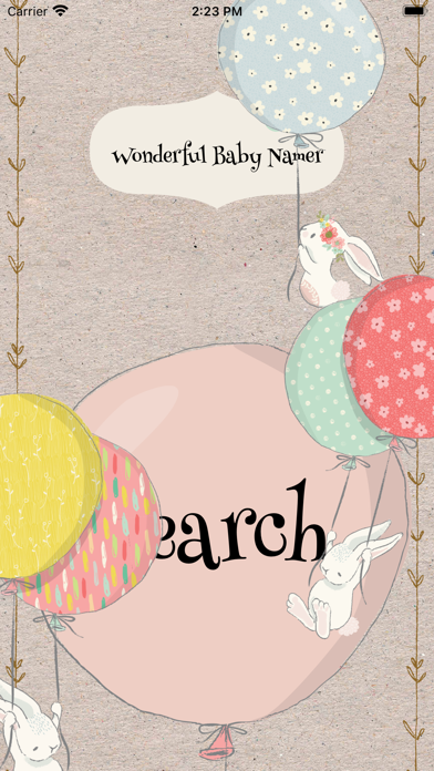 Screenshot #2 pour Wonderful Baby Namer