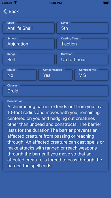 Caster 5e