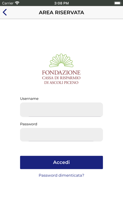 Fondazione Carisap Screenshot