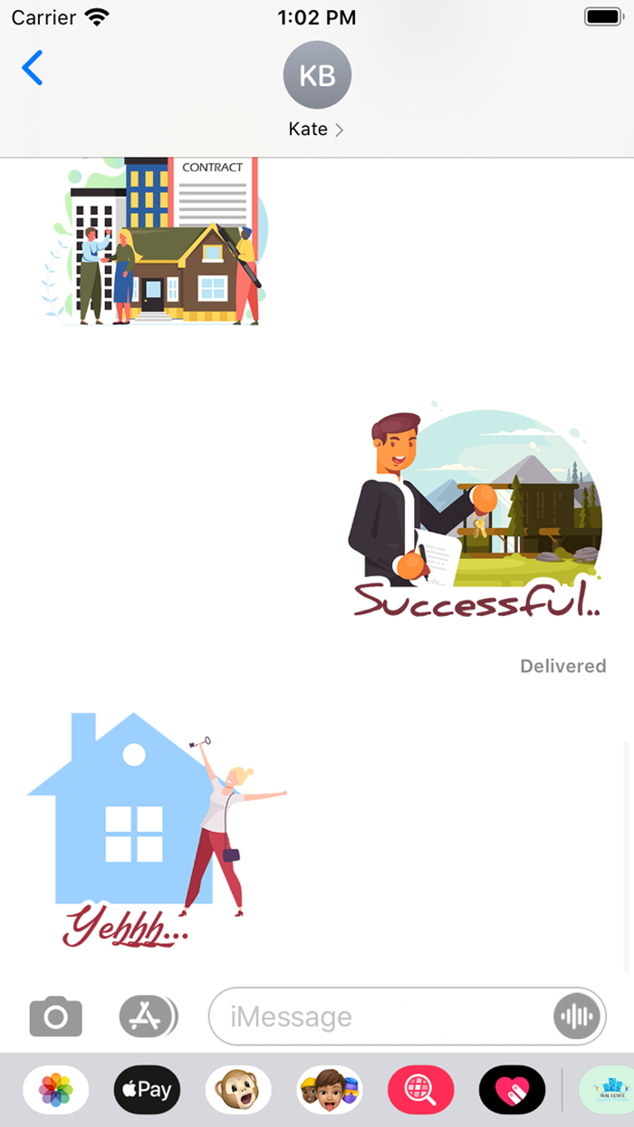 Estate Agent Broker Stickers