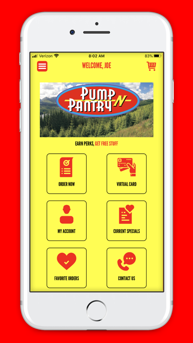 Pump N Pantry Perks Screenshot