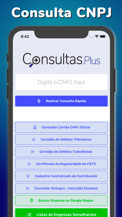 Consulta CNPJ - MEI, ME, EPP for iPhone - Free App Download