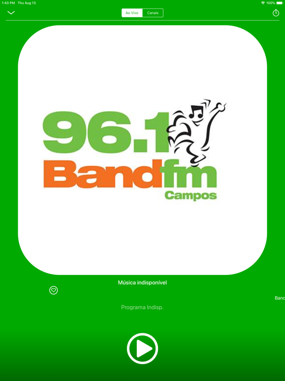 Screenshot #4 pour Band FM Campos 96,1