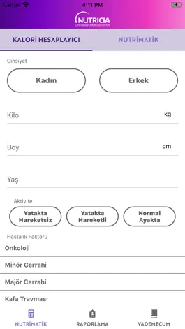 Game screenshot Nutricia Nutrimatik apk