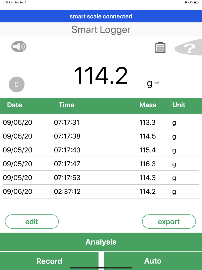 Lab Scale - SmartLogs Pro