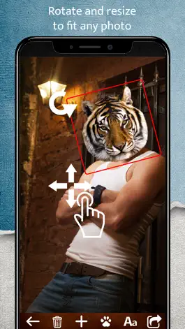 Game screenshot Animal Face Camera apk