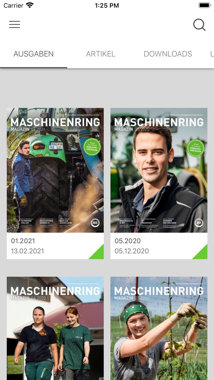 Maschinenring Magazin