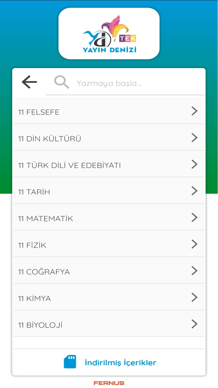 Yayın Denizi Tek Video Çözüm
