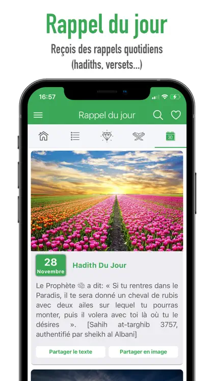 Screenshot 4 di 5 di Hisnii - Duaa and Reminders