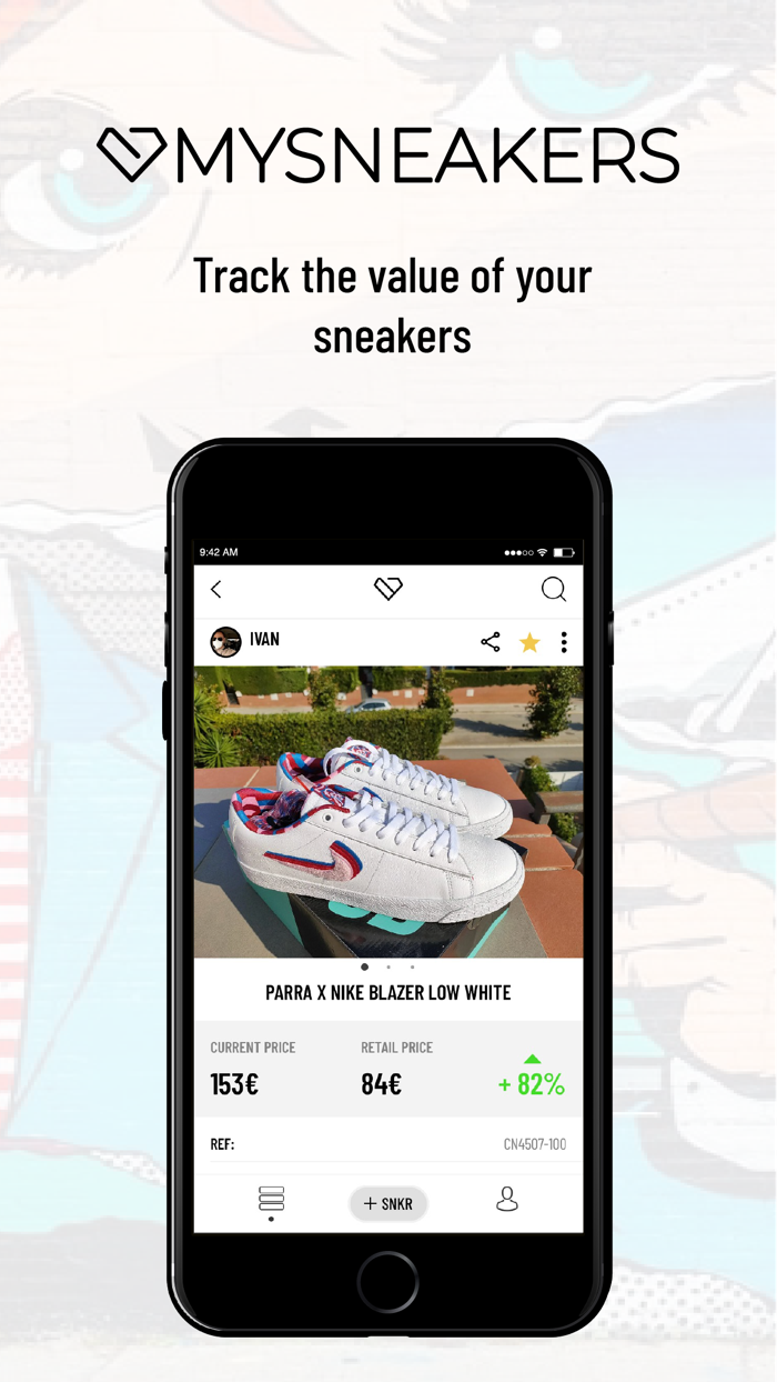 MySneakers collect and share