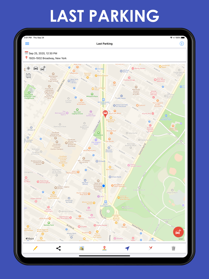 ParKing P - Find My Parked Car