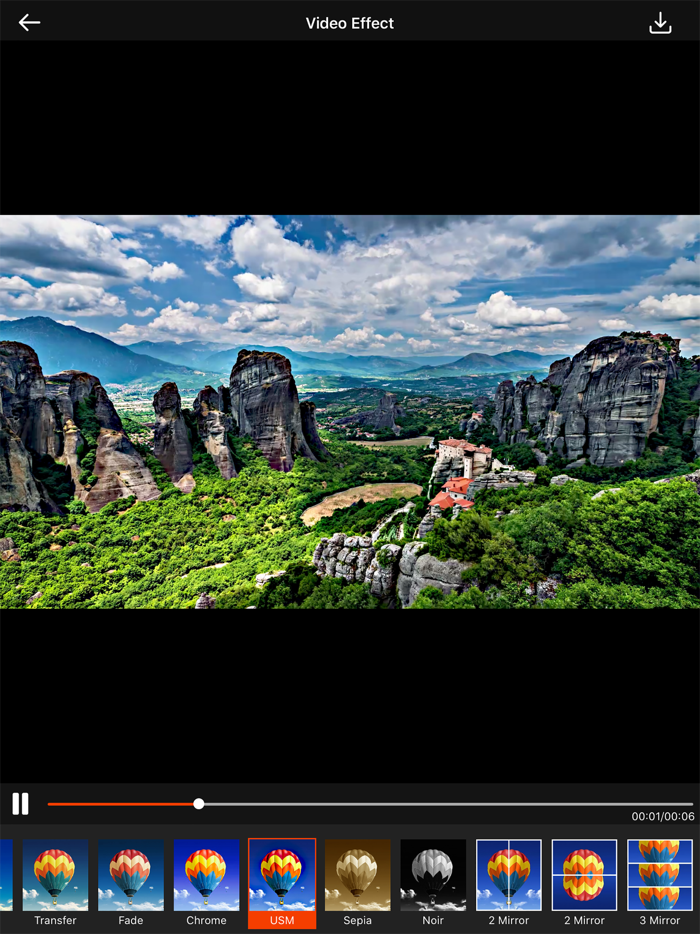 Video Effect - Apply Filters