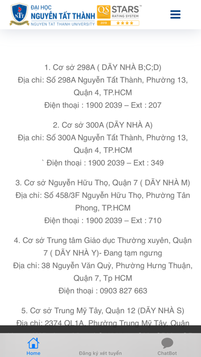 Tư Vấn Hướng Nghiệp - NTTU Screenshot