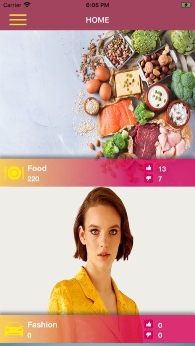 Press Me App Screenshot