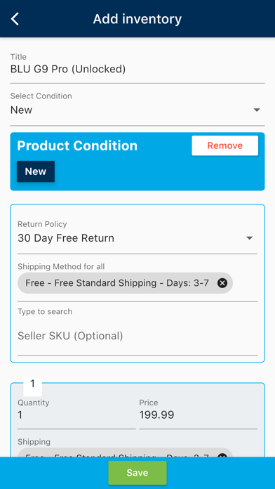 Zab.ee Seller Screenshot