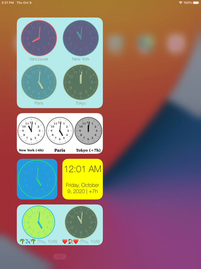 Clock Widget