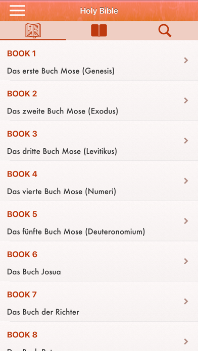 German Holy Bible Pro Luther Screenshot
