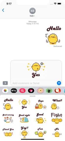 Game screenshot Happy Chicks Stickers Pack apk