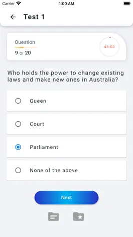 Game screenshot Australian Citizenship TestHUB hack