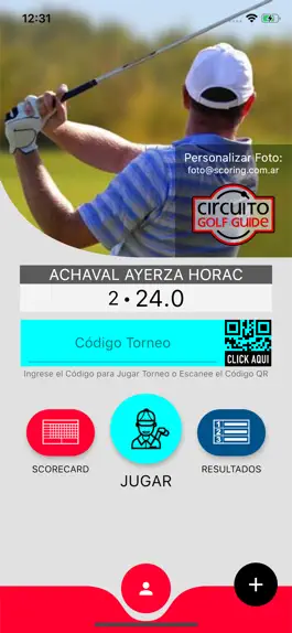 Game screenshot Circuito Golf Guide apk