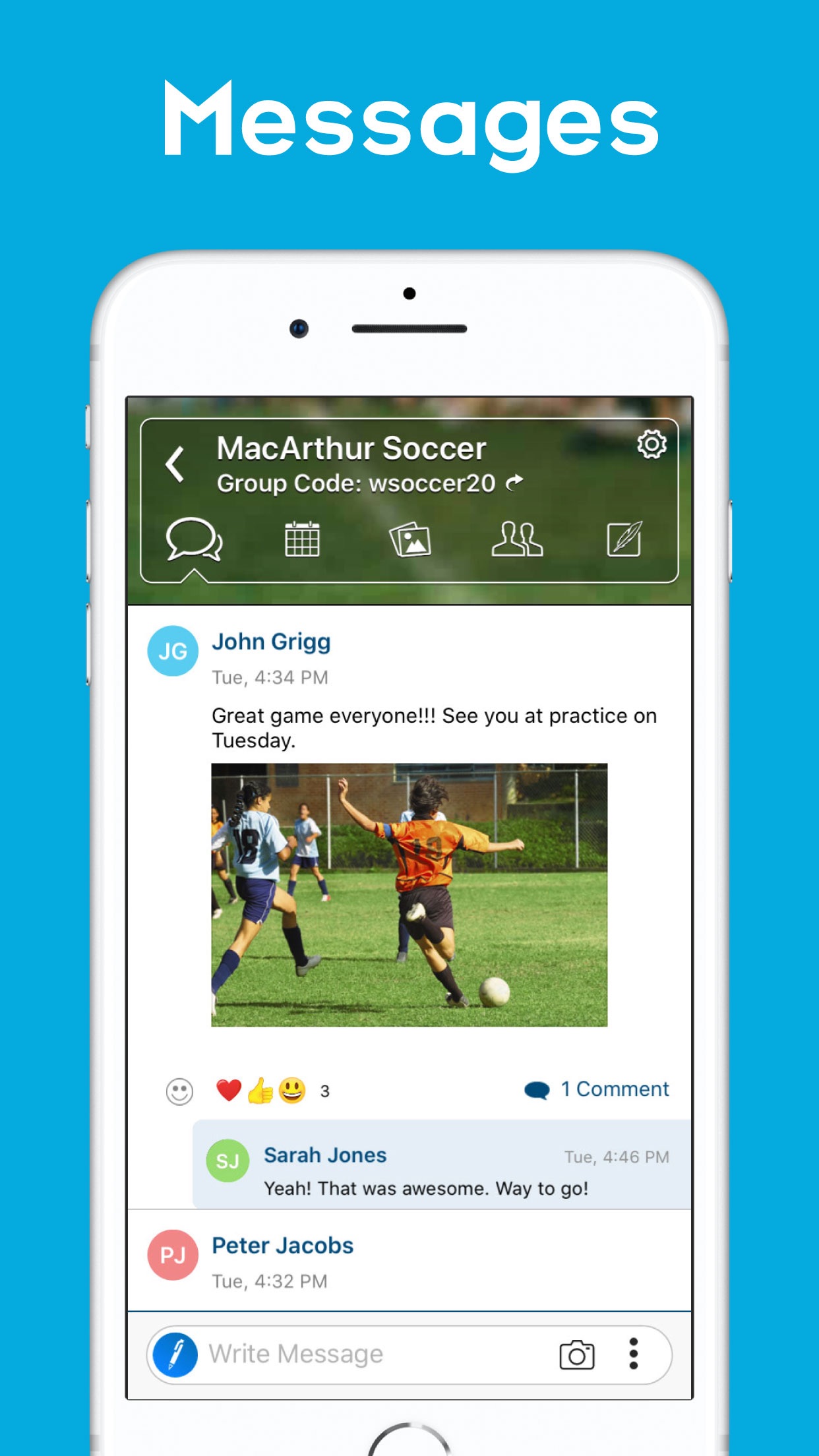TeamReach – Your Team App screenshot 2