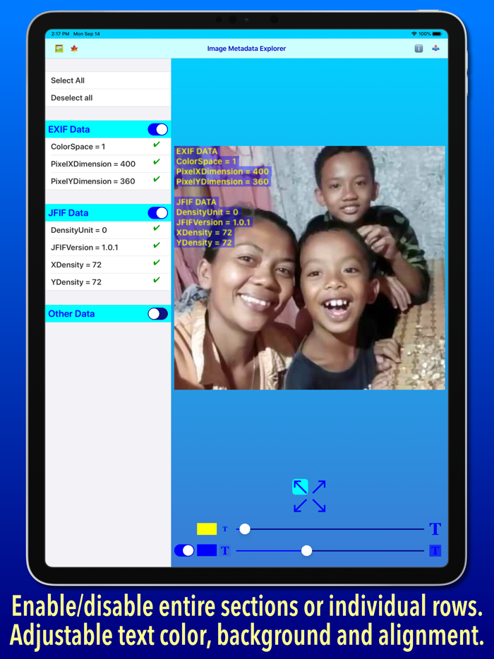 Image Metadata Explorer